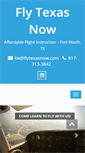 Mobile Screenshot of flytexasnow.com